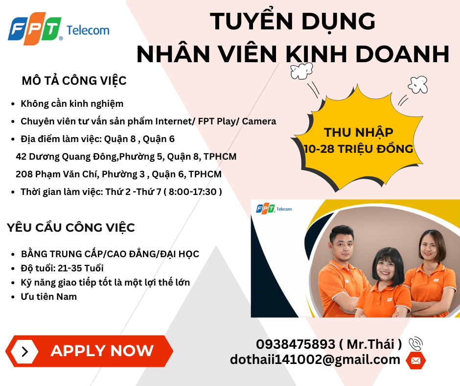 lĩnh vực hoạt động